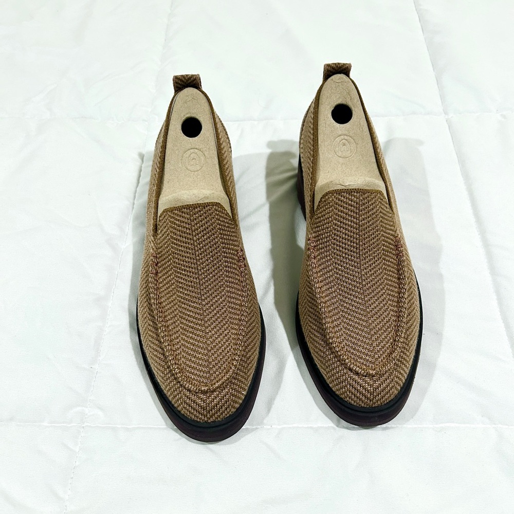 NWT Rothy’s The Lug Loafer - Teak Herringbone - Picture 4 of 6